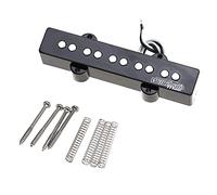 Wilkinson M-series WOJB5 Variable Gauss Ceramic Jazz Bass Neck Pickup for 5-string JB Style Electric Bass, Black