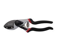 Wilkinson Sword Bypass Pruner, Anvil Head, Graphite Non-Stick Coated Blades, Dual Textured Grip (Anvil Pruner)