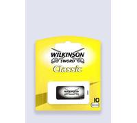 Wilkinson Sword Classic Double Edge Razor Blades 10 Pack In Black Black One Size