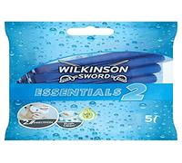 Wilkinson Sword Essentials 2 Men's Blue Disposable Razor 5's