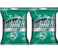 WILKINSON SWORD - Extra 2 Disposible Razors For Men | Sensitive Comfort | Pack of 40 Razors