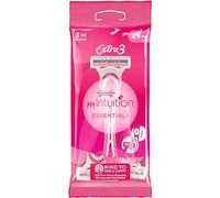 Wilkinson Sword Extra 3 Beauty Disposable Razor - 3 Blades Razor for Women - for Sensitive Skin - Pink Color Razors