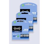 Wilkinson Sword Hydro 3 Blades - 24 Pack In Black Black One Size