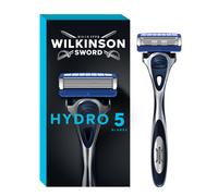 Wilkinson Sword - Hydro 5 Razor For Men - Carbon Coated Blades - Hydrating Gel & Precision Trimmer - Razor Handle + 1 Blade WINNER OF THE WHICH? BEST