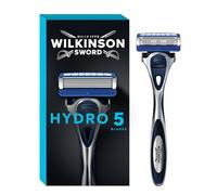 Wilkinson Sword - Hydro 5 Razor For Men - Carbon Coated Blades - Hydrating Gel & Precision Trimmer - Razor Handle + 1 Blade