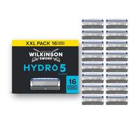 Wilkinson Sword Hydro 5 Razors Blade for Men, Men's Shaver Refill Pack, Skin Hydration, Carbon Coated Blades, 16 Razor Refills