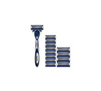 Wilkinson Sword Hydro 5 Skin Protection for Men - Razor Handle + 13 Blade Refills (Regular)