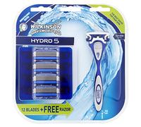 Wilkinson Sword Hydro 5 Value Pack Blades Plus Free Razor - Pack of 13