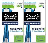 WILKINSON SWORD - Hydro Comfort For Men | Regular | Razor Handle + 1 Blade Refill (Pack of 2)