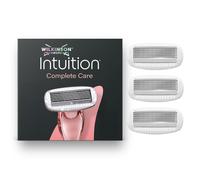 Wilkinson Sword Intuition Complete Care Razors for Women, Hydra-Boost Serum, 3 Women’s Razor Blade Refills
