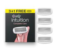 Wilkinson Sword Intuition Complete Care Razors for Women, Hydra-Boost Serum, 3 Women’s Razor Blade Refills Plus 1 Bonus