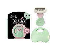 Intuition Complete Women's Mini Razor with Travel Case, for Tricky Zones Like Bikini Line, Armpits, Knees & Ankles, with Skin Protect Gel for Smooth