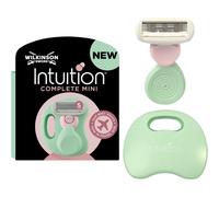WILKINSON SWORD Intuition Complete Women's Mini Razor with Travel Case, for Tricky Zones Like Bikini Line, Armpits, Knees & Ankles