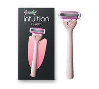 Wilkinson Sword Intuition Quattro Razors for Women, Handle Plus 1 Women’s Razor Blade Refill