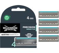Wilkinson Sword Men's Quattro Titanium Sensitive Blades - 4 Pack in Black Wilkinson Sword Black