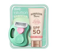 Wilkinson Sword Mini Razor Kit & Hawaiian Tropic Face Sunscreen - 50ml