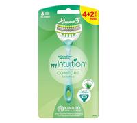 WILKINSON SWORD - My Intuition Xtreme 3 for Women | Comfort Sensitive | Pack of 4 + 2 Extra Disposable Razors