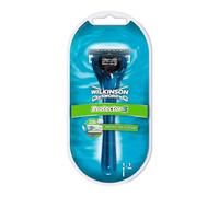 WILKINSON SWORD - Protector 3 For Men | Smooth Shave | Razor Handle + 1 Blade Refill