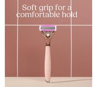 WILKINSON SWORD - Quattro For Women | Premium Metal Rose Gold | Razor