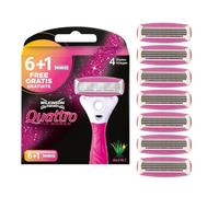 Wilkinson Sword Quattro For Women Razor Blades 6+1 Free