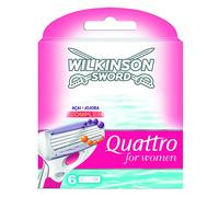 Wilkinson Sword Quattro For Women Razor Blades 6 Pack