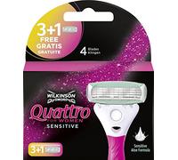 Wilkinson Quattro for Women Sensitive refill cartridges , pack of 4 x 2 = 8