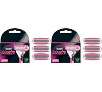 WILKINSON SWORD - Quattro For Women | Smooth Glide | Pack of 6 Razor Blade Refills