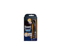 Wilkinson Sword Quattro Titanium Precision Men's Razor - 4-Blade Titanium-Coated for a Close, Comfortable Shave