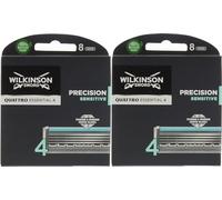 Wilkinson Sword Quattro Titanium Sensitive Razor Blades x 16 Blades