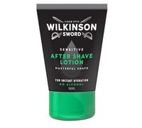 Wilkinson Sword Sensitive Men's Aftershave Lotion, Great Addition to Wash Bags for Men's Grooming, Practical Gifts, Sensitive Skin Lotion for Men, 100ml