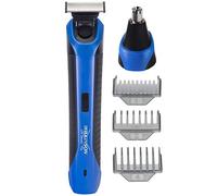 Wilkinson Sword Shave & Style Men's USB Rechargeable Multipurpose Razor, Nose Trimmer, 3 Position Comb, Waterproof