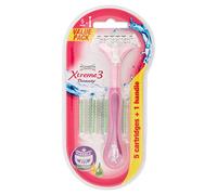 WILKINSON Sword - Xtreme 3 Beauty Hybrid Pack + 4 Replacement Blades - Women's Razor - 90g