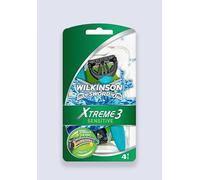 Wilkinson Sword Xtreme 3 Comfort Plus Sensitive Disposable Razors - 4 Pack In Black Black One Size