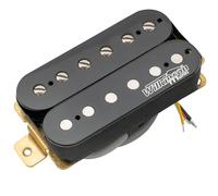 Wilkinson Vintage Tone Alnico 5 Overwound Open Style Humbucker Neck Pickup for Electric Guitar, Black