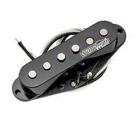 Wilkinson Vintage Tone Alnico 5 Staggered Single Coil Neck Pickup for Strat Style Electric Guitar, Black