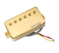 Wilkinson WOCHB Ceramic PAF Style Humbucker Neck Pickup for Les Paul SG Style Electric Guitar, Gold