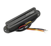 Wilkinson WOTBS Hot Rail Ceramic Single Coil Sized Humbucker Bridge Pickup for Stratocaster Electric Guitar, Black