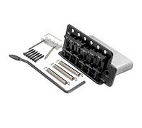 Wilkinson WOV01 52.5mm(2-1/16 inch) Vintage Tremolo Bridge 6-Screw Squier/Mexico Fender Strat Electric Guitar (Black)