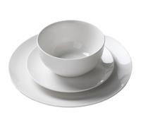 Wilko Regency Porcelain 12 Piece Dinner Set, White