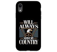 Will Always Serve My Country Patriotic Loyalty Case for iPhone XR