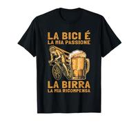 Will Bike for Beer Ride Bikes Drink Beer Bicycling & Biking T-Shirt