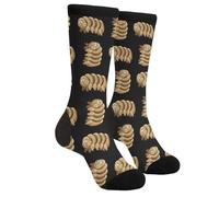 WILL BUDXEG Casual Novelty Funny Crew Socks Fashion Comfortable Men'S And Women'S Crazy Dress Socks, Tardigrade Costume Water Bear, 1