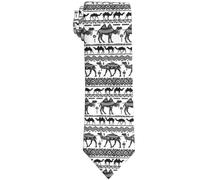 WILL BUDXEG Mens Novelty Necktie Ties Funny Neckties Fashion Neck Ties, Camel Camles Crazy Egyptian Camels Eye of Horus Cool, One size