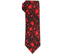 WILL BUDXEG Mens Novelty Necktie Ties Funny Neckties Fashion Neck Ties, Halloween Scary Bloody Â€?blood, One size