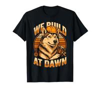 Will Build At Dawn German Shepherd Builder T-Shirt