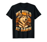 Will Build At Dawn German Shepherd Builder Value Graphic T-Shirt