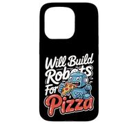 Will Build Robots For Pizza Engineering Robotics -------- Case for iPhone 15 Pro