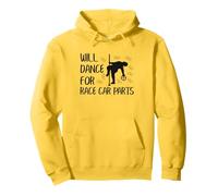 Will Dance For Race Car Parts Repair Guy Funny Mechanic Pullover Hoodie