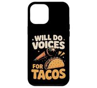 Will Do Voices For Tacos Voice Actor Voice Acting Case for iPhone 12 Pro Max
