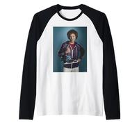 Will Ferrell Blades Of Glory Skates By Michael Grecco Raglan Baseball Tee